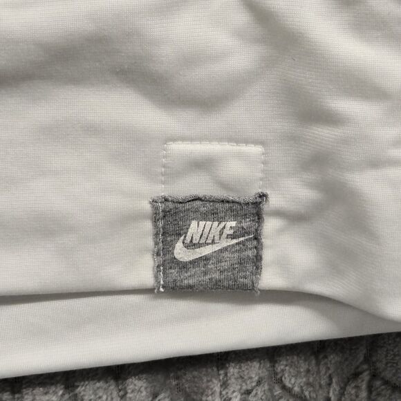 Nike Team Purdue University Womens Track Jacket Large White Warmup Full-Zip - Picture 9 of 13